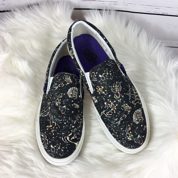 Vans Black Zodiac Signs Liberty Canvas Sneakers